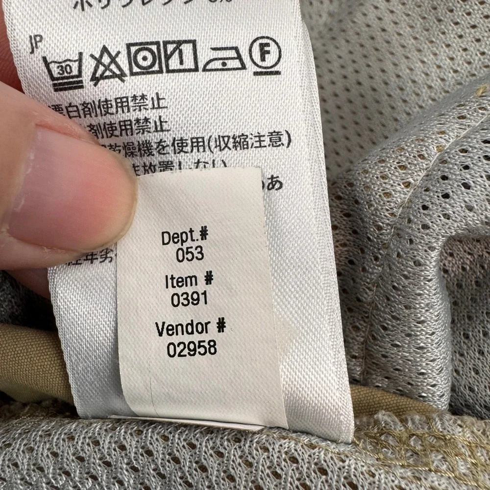 Eddie Bauer Horizon Guide‎ Chino Pants Men 38x32 Tan Stretch Hiking Travel 0391